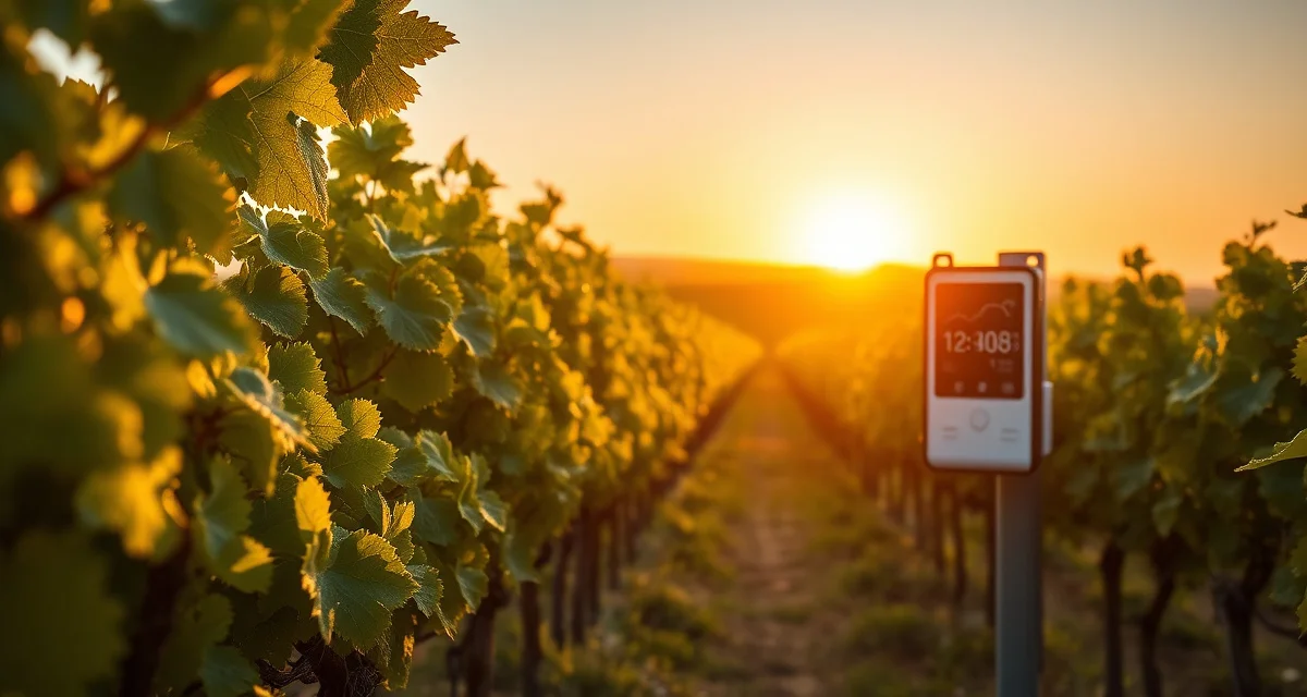 Smart weather data for precise vineyard spray scheduling Vineyard weather monitoring for optimal spray window timing and application conditions